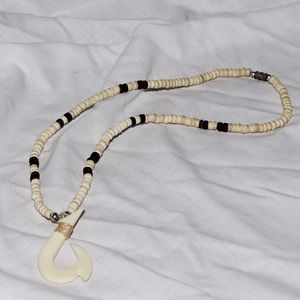 Hawaiian seashell beaded beach necklace